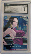 2022 One Piece OP02-059 Boa Hancock Box Topper Japanese CGC 9 Mint front
