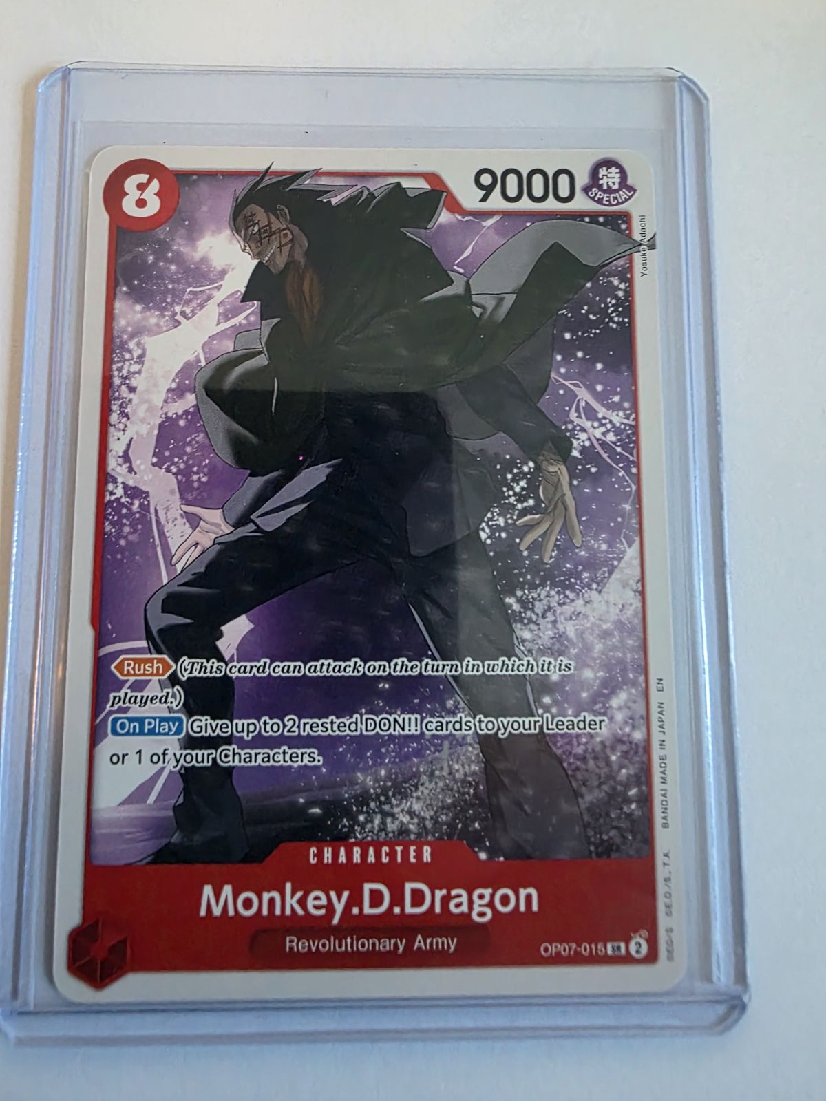 Monkey.D.Dragon OP07-015 Super Rare – Learn Together Deck Set – One Piece Card Game