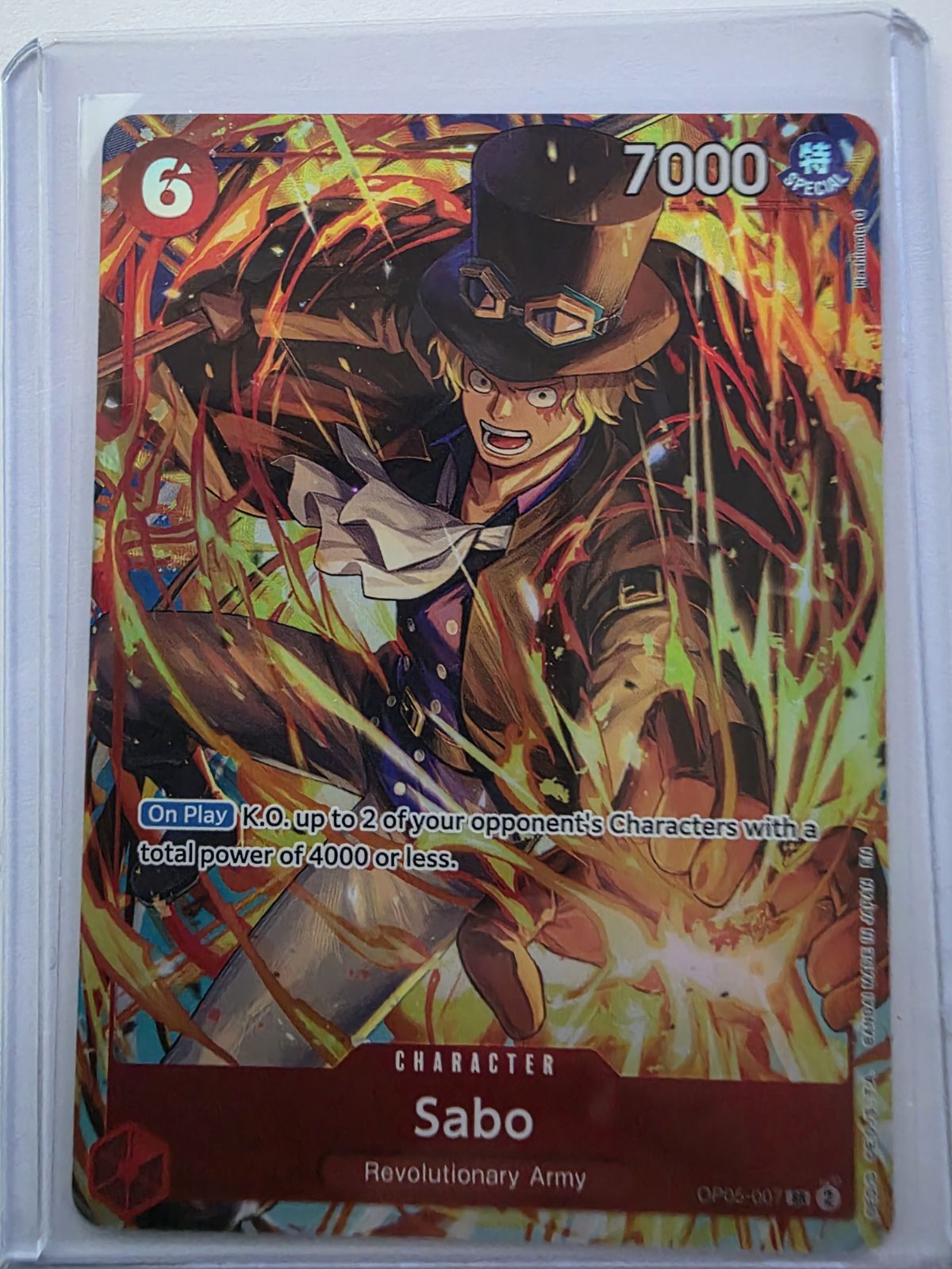Sabo OP05-007 alternate art card
