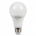 A clean, high-resolution hero shot of a single LEDVANCE SMART+ WiFi Soft White LED A19 light bulb, positioned upright on a pure white background. The product's shape, base details, and manufacturer markings are accurately rendered.