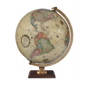Carlyle 12"/30cm Diameter Antique Ocean Illuminated Desk Globe (English)