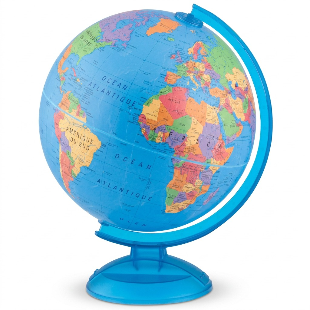 Adventurer 12-inch / 30 cm Diameter Blue Ocean Desk Globe
