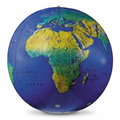 Replogle Inflatable 16"/40.5cm Blue Ocean Globe - high-res ecommerce hero shot