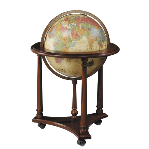 Lafayette 16"/40.5 Cm Antique Illuminated Floor Heirloom (English) - Ships in 2 boxes