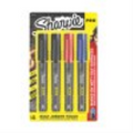 Sharpie PRO Permanent Markers, Fine Point, Assorted Colours, 4 Count
