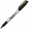 Sharpie Permanent Marker, Fine Point, Black, 1 Unit