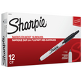 Sharpie Retractable Permanent Marker, Fine Point, Black, 1 Unit