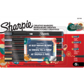 Sharpie Creative Markers, Warm Tones, Water-Based Acrylic Markers, Fine Tip, Assorted Colours, 5 Count