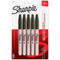 Sharpie Ofc Pk Blk 5 Card