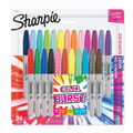 Sharpie Colour Burst Permanent Markers, Fine Point, Assorted Colours, 24 Count