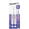 Sharpie Oil-Based Paint Markers, Medium Point, White, 2 Count