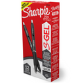 Sharpie S-Gel, Gel Pen, Fine Point (0.5 mm), Black Ink Gel Pen, 1 Unit