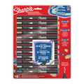Sharpie Creative Markers, Earth Tones, Water-Based Acrylic Markers, Bullet Tip, Assorted Colours, 12 Count