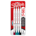 Sharpie 2206098 S-Gel Fashion Barrel Gel Pens ? Pearl White, Medium 0.7mm, 4-Pack Assorted