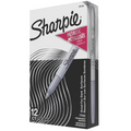 Sharpie Metallic Permanent Marker, Fine Point, Silver, 1 Unit