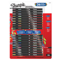 Sharpie Creative Markers Variety Pack, Water-Based Acrylic Paint Markers, Fine Tip, Assorted, 36 Count