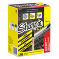Sharpie PRO Industrial Permanent Markers, Fine Tip, Black, 36 Count
