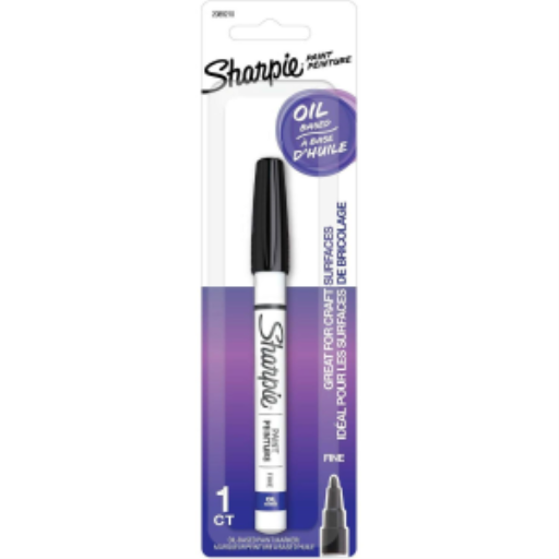 Sharpie Paint Fine 1/Cd Black