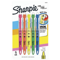 Sharpie Liquid Highlighters, Chisel Tip, Assorted Fluorescent, 5 Pack