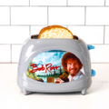 Bob Ross "Happy Little Toast" Elite Toaster ? Artistic Non-Stick 2-Slice Toaster