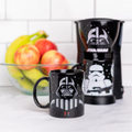 Star Wars Single-Serve Coffee Maker ? Includes Darth Vader & Stormtrooper 12oz Ceramic Mugs