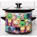 Marvel Avengers Kawaii 2-Quart Slow Cooker ? Compact Character Crock Pot for Dips and Small Meals