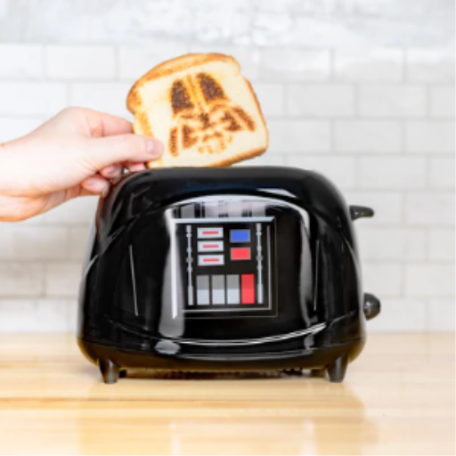 Star Wars: Darth Vader Elite Toaster ? Interactive Sith Helmet Toaster with Lights & Sounds
