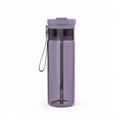 Contigo 24 oz Dual Sip water bottle in Purple Carrot with internal straw and carry loop.