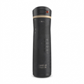 A high-resolution, centered view of the Contigo x Ally Love Ashland Chill 2.0 Water Bottle in Licorice, exactly as seen in the canonical product image, with a crisp, pure white background.