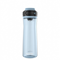 High-resolution hero shot of the Contigo 24 oz Autoseal Cortland 2.0 Glacier plastic bottle on a pure white background.