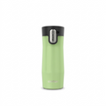 A high-resolution ecommerce hero shot of the Contigo West Loop 3.0 travel mug in Cucumber Frosted Pearl, displayed against a pure white background. The focus is sharp on the product details and brand logo.