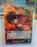 Monkey.D.Luffy OP13-001 Leader - Carrying On His Will - One Piece Card Game - Near Mint
