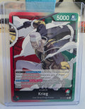 Krieg OP15-001 Leader - Adventure on Kami's Island - One Piece Card Game - Near Mint
