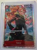 Sanji OP10-005 Alternate Art Parallel SR Foil – Royal Blood