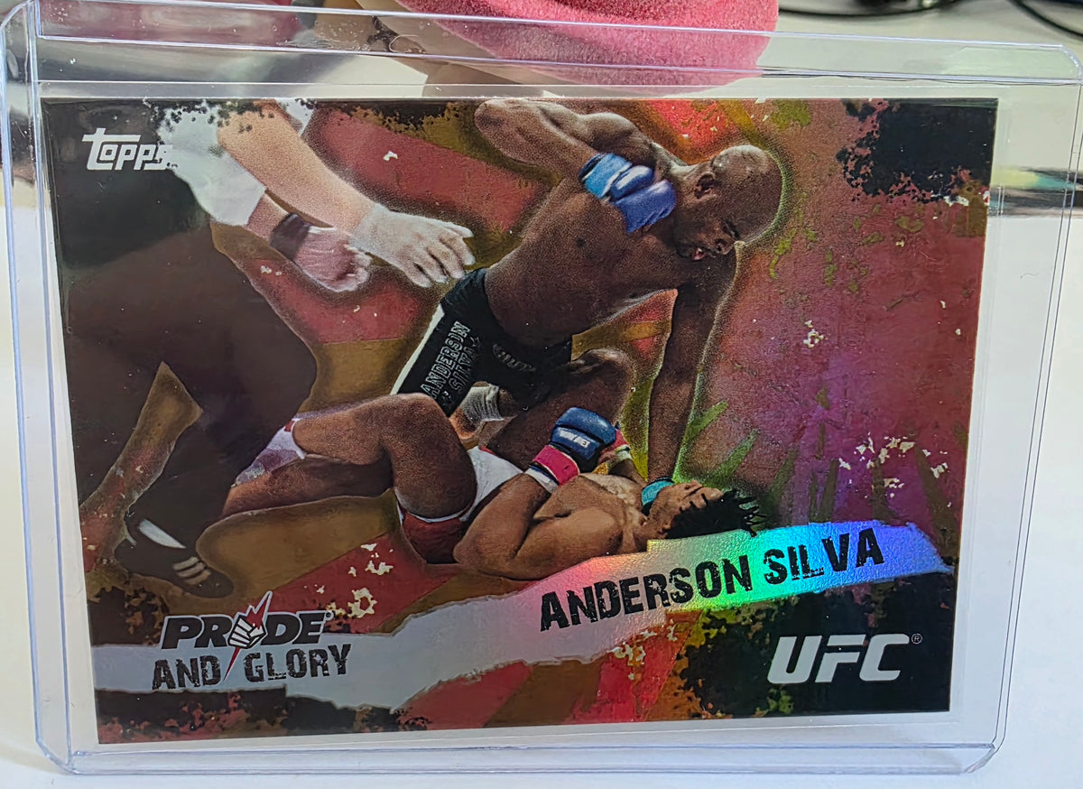 Anderson Silva - 2010 Topps UFC Pride and Glory #PG-14