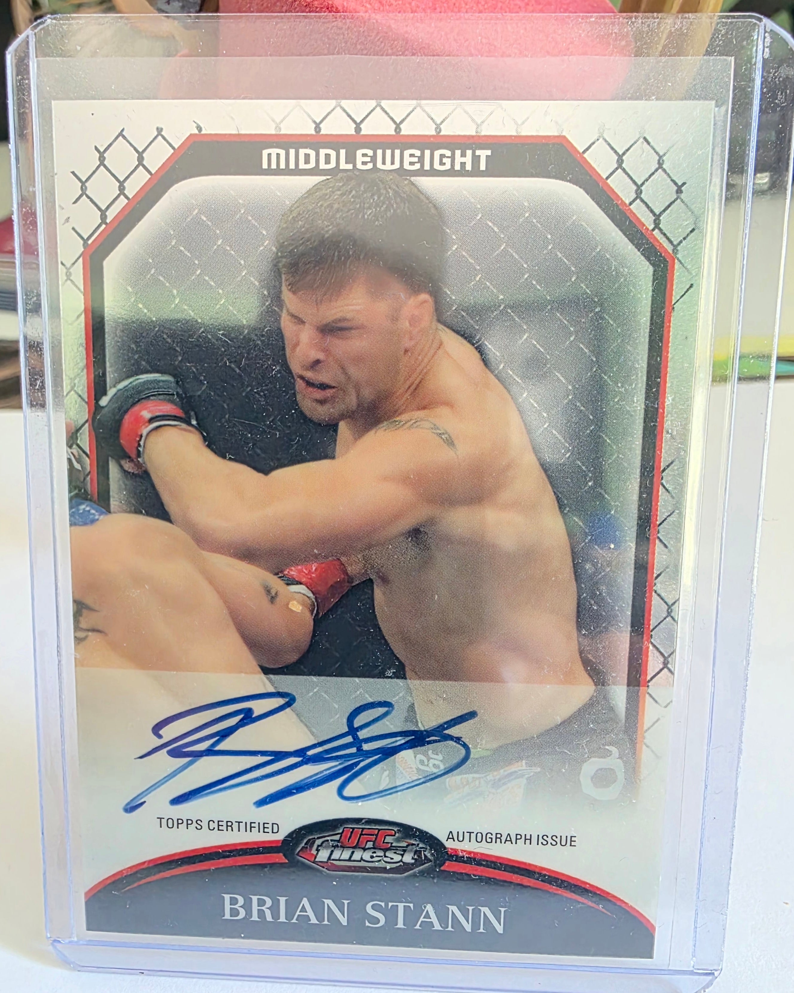 Brian Stann - 2011 Topps UFC Finest Autograph #A-BST