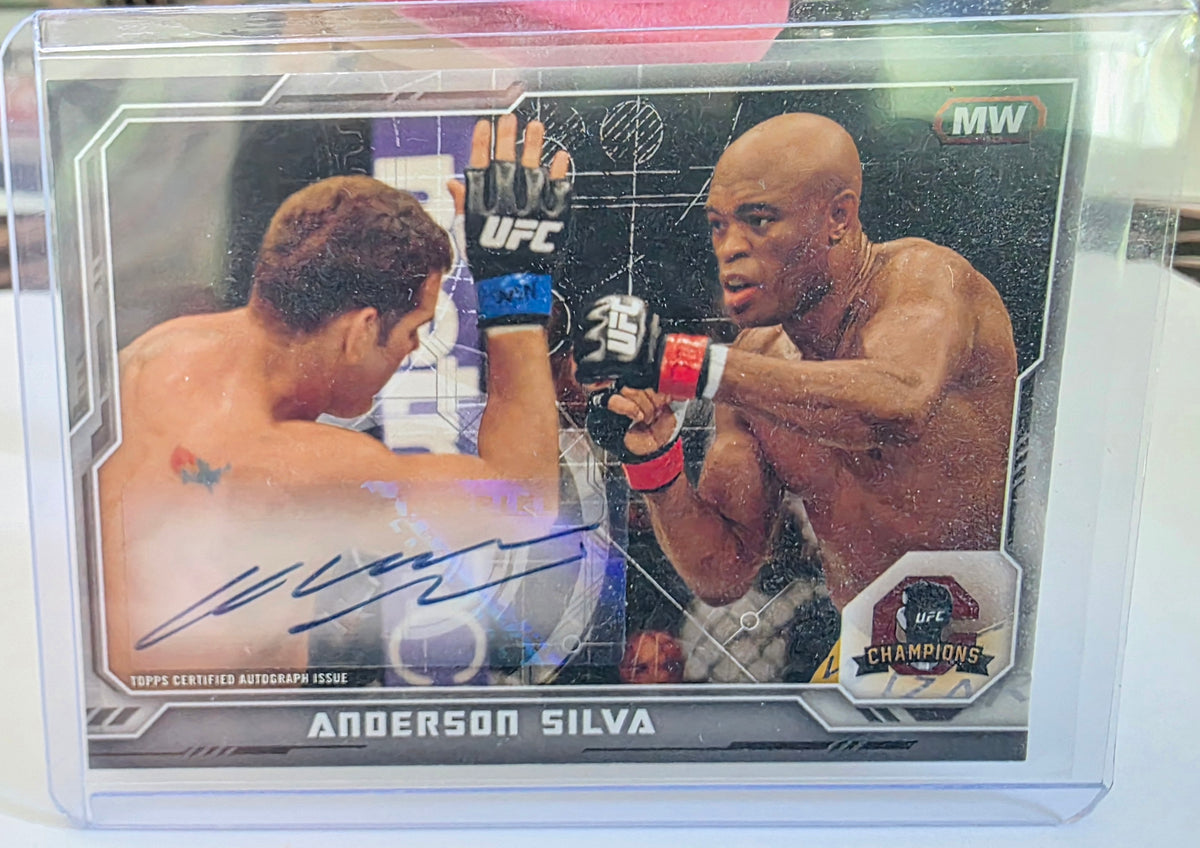 Anderson Silva - Topps UFC Champions Autograph Card (Middleweight)