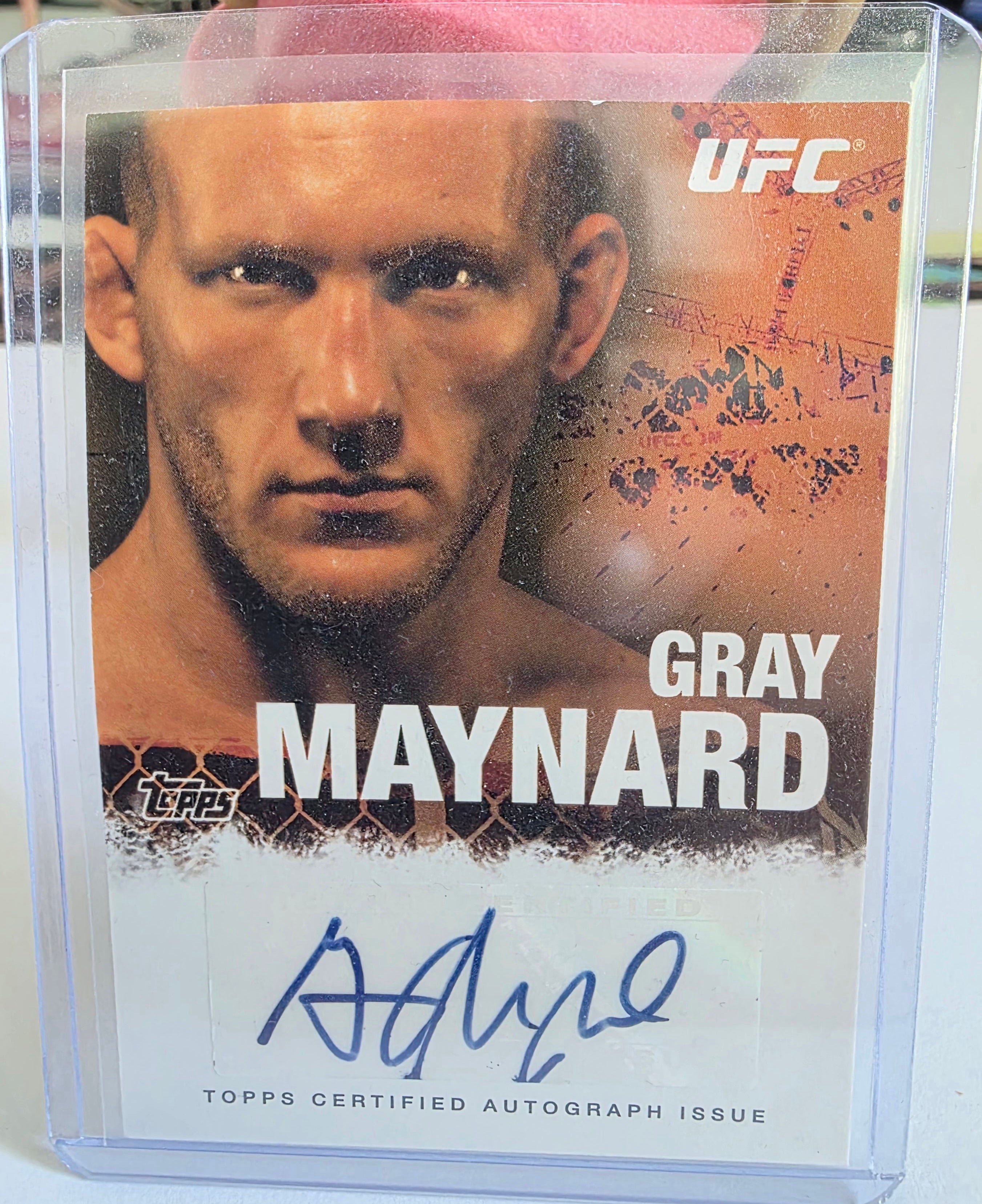 Gray Maynard - 2010 Topps UFC Main Event Autograph #27
