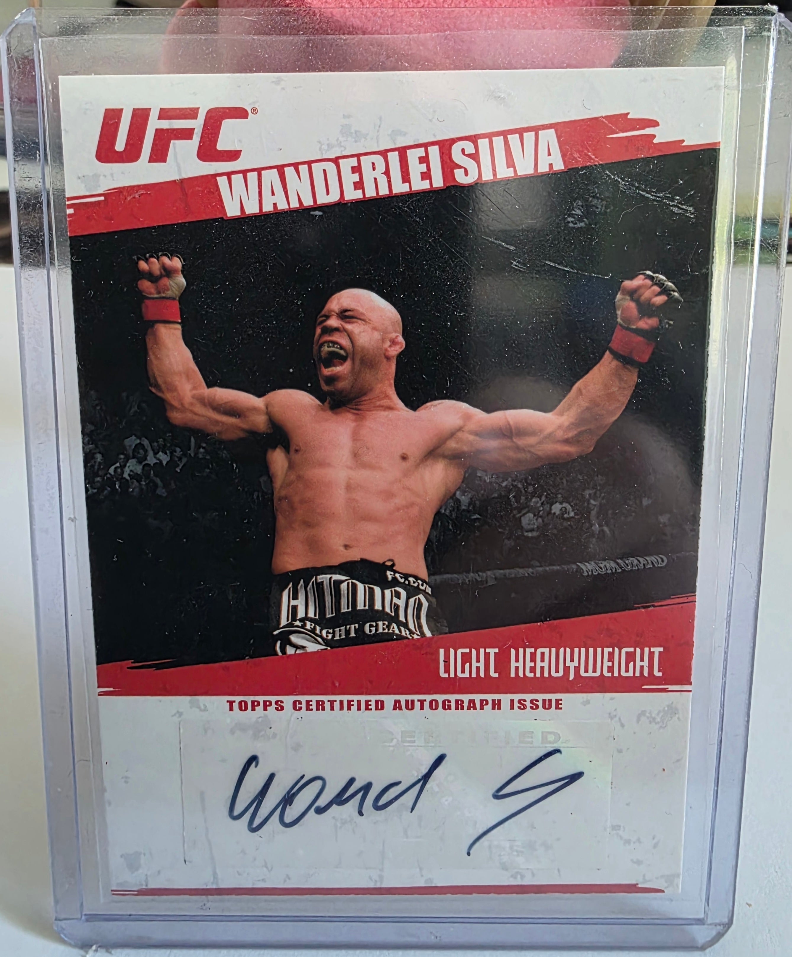 Wanderlei Silva - 2010 Topps UFC Fighter Autographs #FA-WS