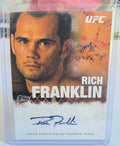 Rich Franklin - 2009 Topps UFC Round 2 Fighter Autographs #FA-RF