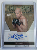 Tito Ortiz 2024 Topps Chrome UFC Hall of Fame Gold Refractor Auto /50 HFA-TOR – Near Mint