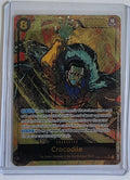 Crocodile OP14-120 SEC Alternate Art – The Azure Sea's Seven – One Piece Card Game
