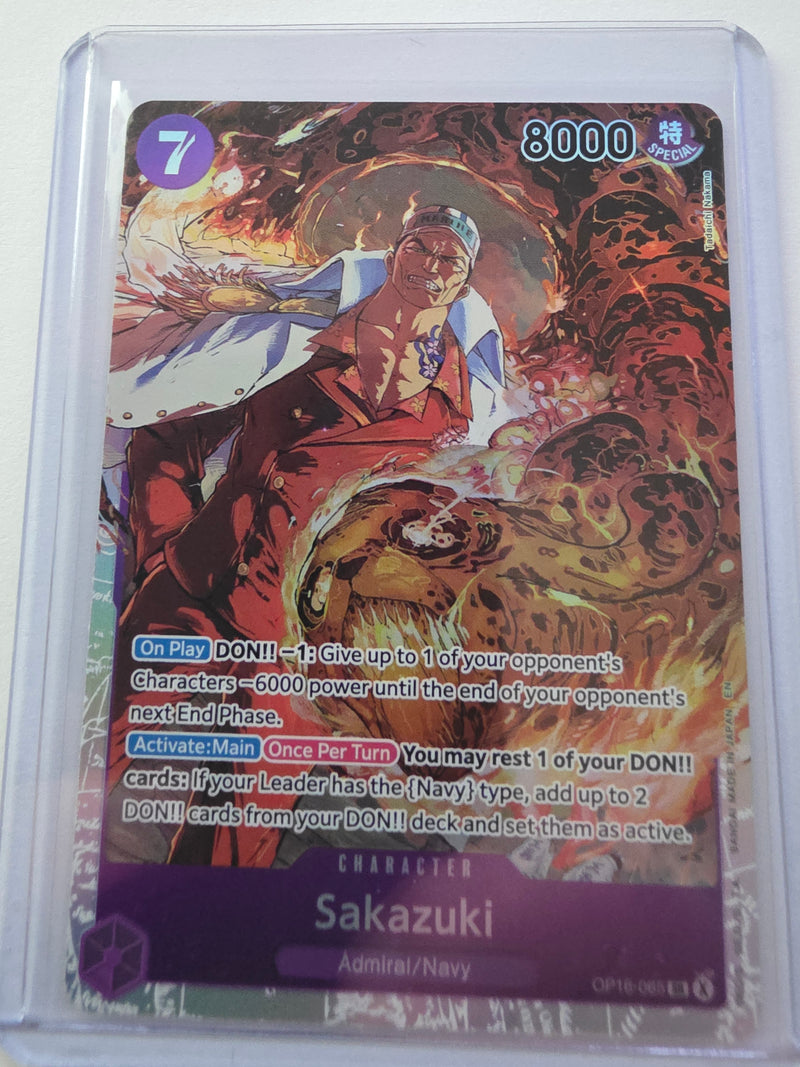 Sakazuki OP16-065 – The Time of Battle – One Piece Card Game