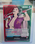 Smoker OP10-001 Leader – Royal Blood – One Piece Card Game