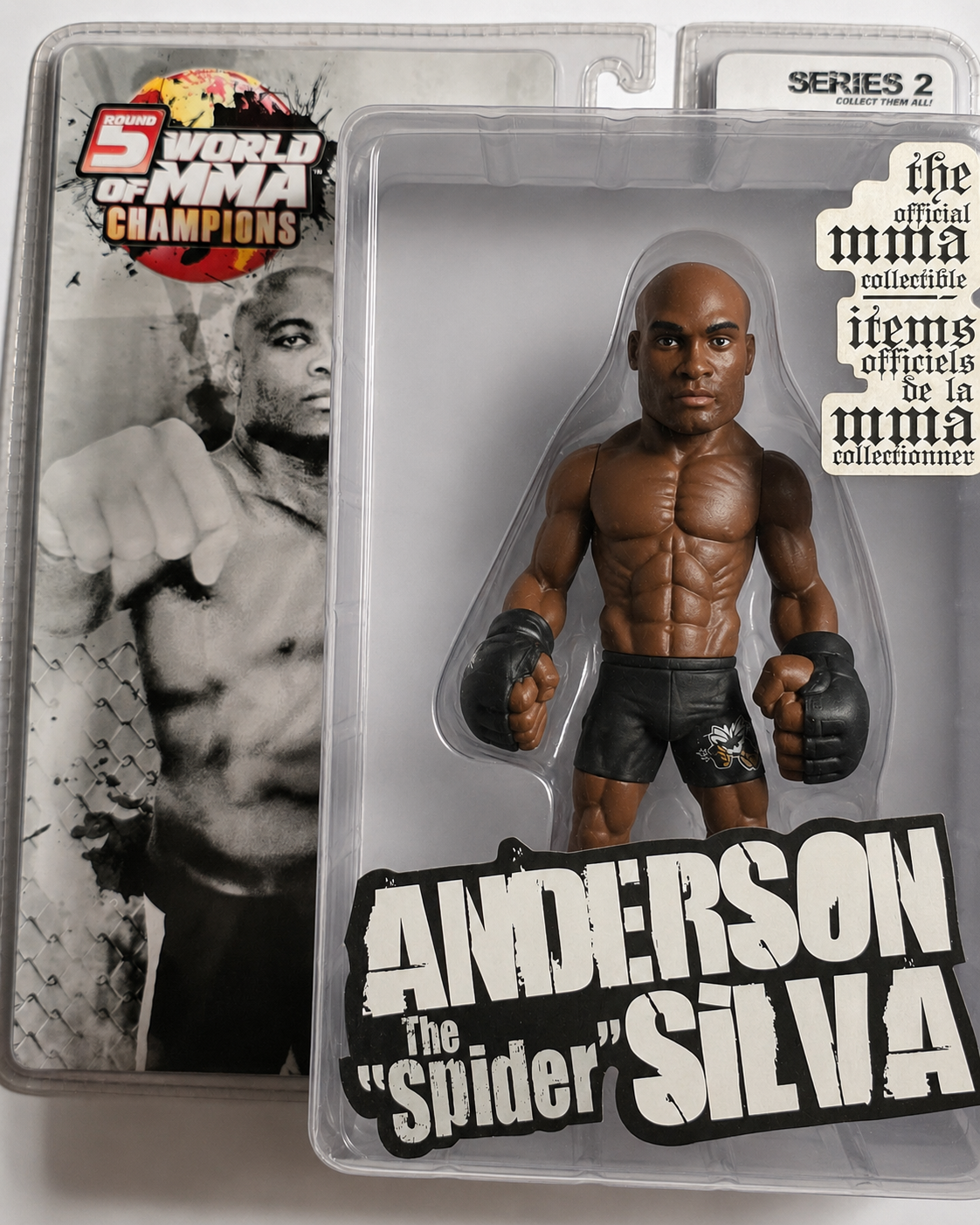 Anderson Silva - Round 5 World of MMA Champions Series 2 Action Figure