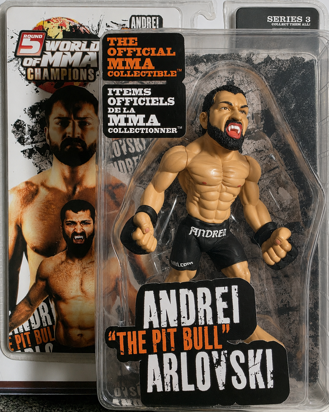 Andrei Arlovski - Round 5 World of MMA Champions Series 3 Action Figure