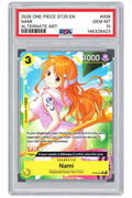 2026 ONE PIECE ST29-008 Nami Alternate Art PSA 10 – English