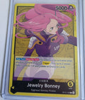 Jewelry Bonney OP13-100 Leader - One Piece Card Game