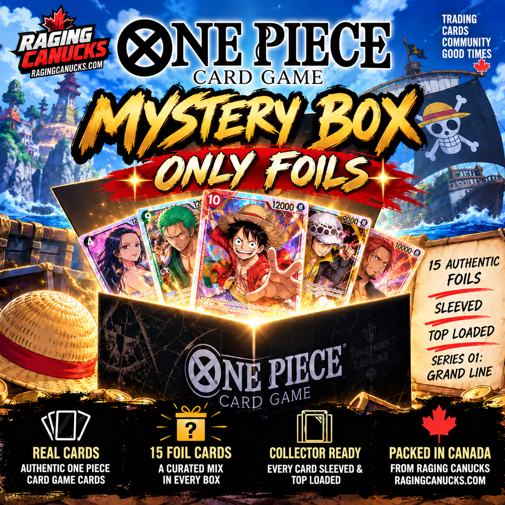 Raging Canucks Mystery Collection — Series 01: Grand Line | 15 Foil Cards
