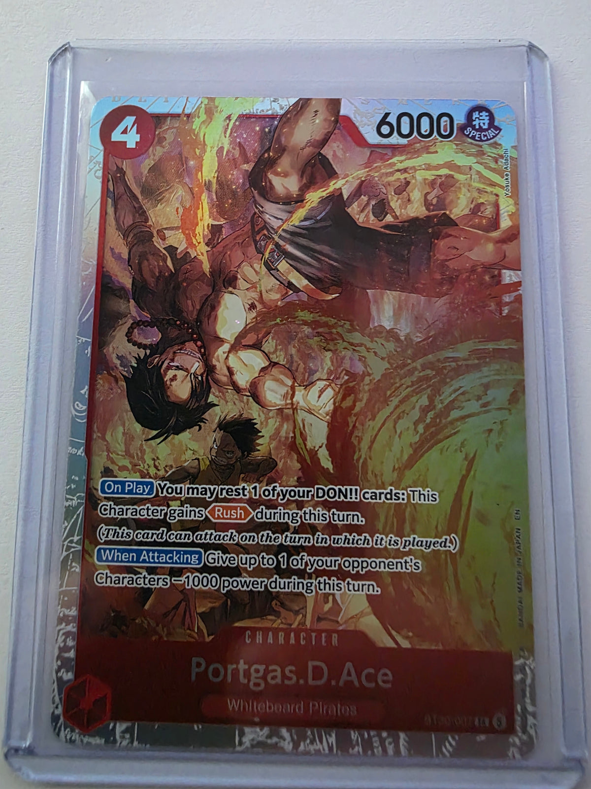 Portgas.D.Ace ST30-007 Super Rare – Starter Deck EX Luffy & Ace – One Piece Card Game